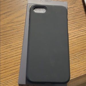 New black iPhone 7/8 case silicone
